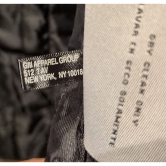 Levi’s Black Wool Blend Coat Men’s Medium – Full Zip, Vintage Lined, Utility - Picture 7 of 8